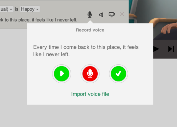 , Add dialogue to your script